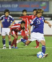 Japan beat Myanmar 8-0 in AFC Women's Asian Cup