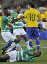 Brazil beat Ivory Coast 3-1 in World Cup Group G match