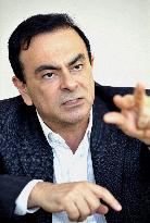 Nissan's Ghosn speaks about electric car strategy