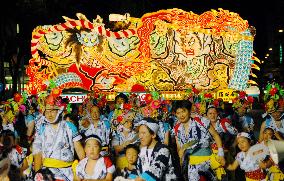 Nebuta Festival in Aomori begins for 6-day run