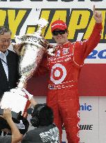 New Zealand's Scott Dixon wins Indy Japan 300 mile auto race