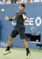 Nadal advances to 2nd round of U.S. Open