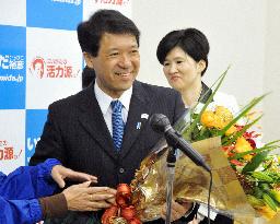 LDP-backed incumbent governor wins Niigata election