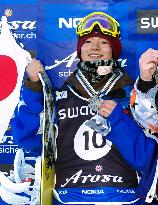 Kokubo gets silver at snowboard worlds