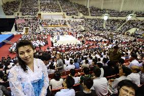 N. Korea, Japanese lawmaker stage 2-day combat sports event