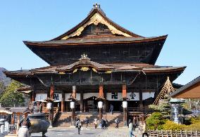 Zenkoji Temple in central Japan to show hidden statue in rare event