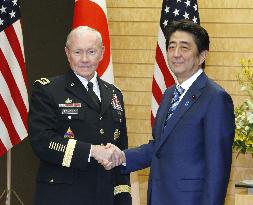 PM Abe meets with Gen. Dempsey