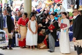 Japan's crown prince, princess attend Tonga coronation ceremony