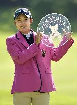 Maeda wins Samantha Thavasa golf tournament