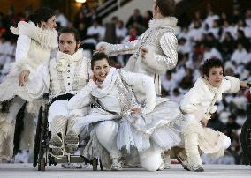 Opening ceremony of Winter Paralympic Games in Turin