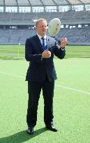 Head of Rugby World Cup visits venue for 2019 RWC opening game