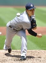 Tanaka gets no-decision in Yankees' 11-7 win against Indians