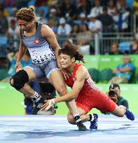 Japan's Icho wins in women's freestyle 58 kg 2nd round