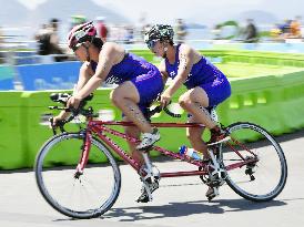 Japan's Yamada finishes 9th in triathlon