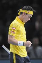 Nishikori advances to Paris Masters 3rd round