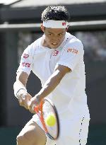 Tennis: Nishikori moves into Wimbledon 3rd round