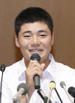Baseball: High school slugger Kiyomiya to pursue pro career
