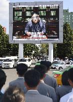 N. Korean leader warns Trump of "highest-level" of retaliation