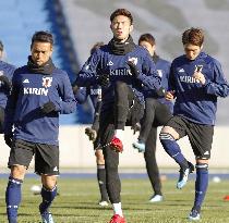 Japan prepare for Brazil friendly