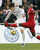 Marseille defender Hiroki Sakai in French Cup