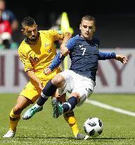 Football: France vs Australia at World Cup