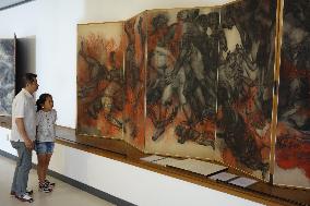 FOCUS: Renowned A-bomb paintings head to U.S. to spark nuke rethink