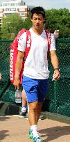 Nishikori prepares for Wimbledon championships
