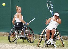 Kamiji, Whiley win Wimbledon wheelchair women's doubles