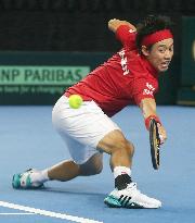 Nishikori succumbs to Murray