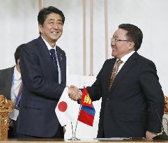 Japan, Mongolia agree to boost economic ties