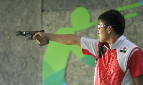 Olympics: Rapid fire pistol qualification round