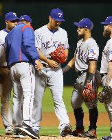 Baseball: Darvish takes loss as A's beat Rangers