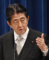 Japanese Prime Minister Abe reshuffles Cabinet