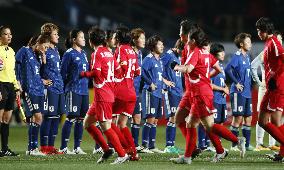 Football: Japan vs N. Korea