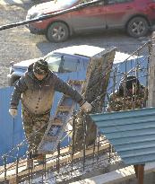 North Korean laborers in Russia