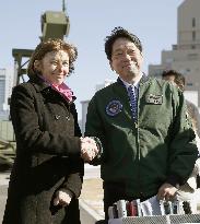 Japanese-French defense ministers meeting