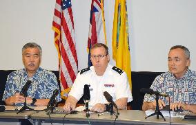 Hawaii governor explains mid-Jan. false missile alert
