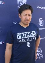 Baseball: Padres pitcher Makita