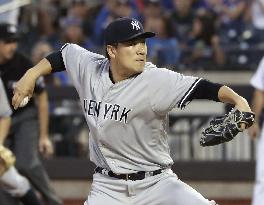 Baseball: Yankees' Tanaka