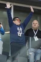 Former football star Maradona