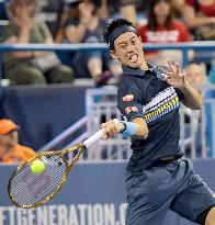 Tennis: Nishikori loses to Wawrinka in Cincinnati