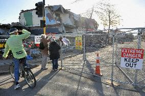 Christchurch quake aftermath