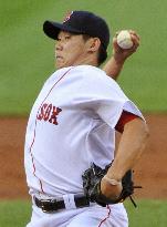 Red Sox's Matsuzaka logs 4th victory