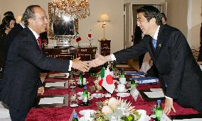 Japan, Mexico agree to work together in tackling climate change