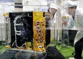 Osaka engineers group completes small satellite