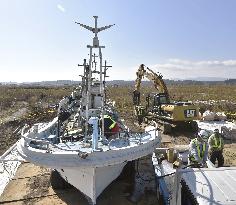 Tsunami-driven ships to be dismantled