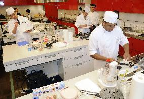 Sri Lankan chef competes in Japanese cuisine contest in Kyoto