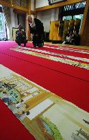Scrolls depicting 1,200-year history dedicated to Kiyomizu temple