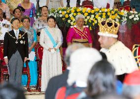 Japan crown prince, princess attend Tonga coronation ceremony