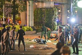 Huge explosion in central Bangkok leaves at least 15 dead